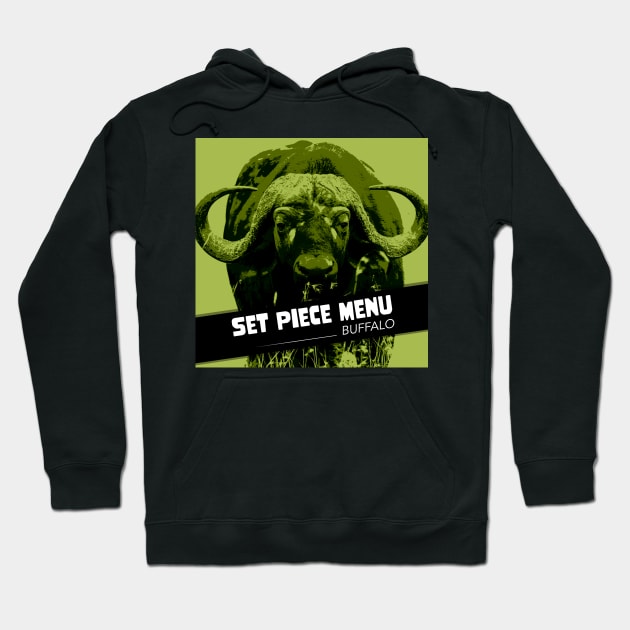 SPM Buffalo Green Hoodie by Set Piece Menu Podcast